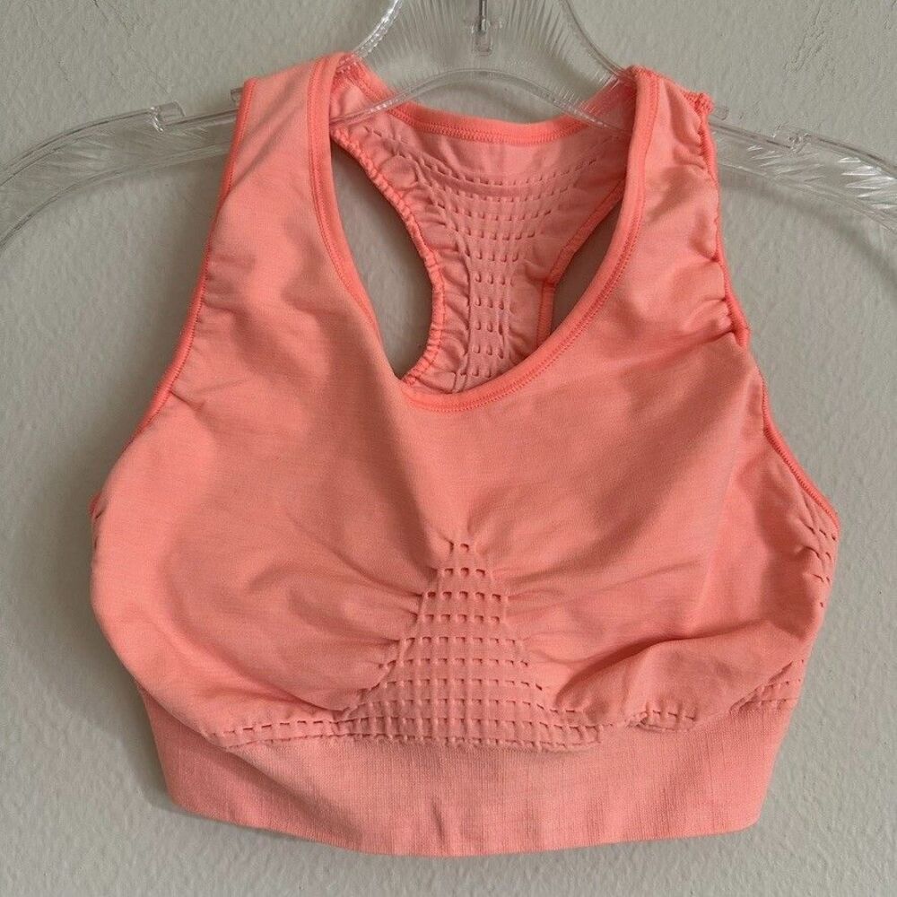 Sweaty Betty Stamina Sports Bra Women's Small Racerback Seamless Workout